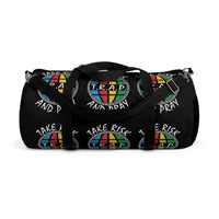 TAKE RISK AND PRAY 1052 DUFFEL BAG