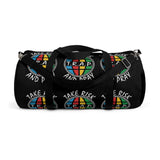 TAKE RISK AND PRAY 1052 DUFFEL BAG