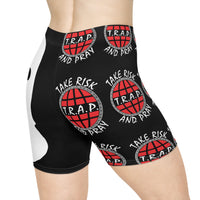 T.R.A.P.1052 Women's Biker Shorts (AOP)