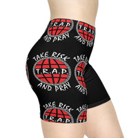 T.R.A.P.1052 Women's Biker Shorts (AOP)