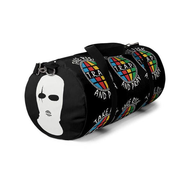 TAKE RISK AND PRAY 1052 DUFFEL BAG