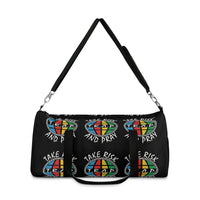 TAKE RISK AND PRAY 1052 DUFFEL BAG