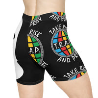 T.R.A.P.1052 Women's Biker Shorts (AOP)