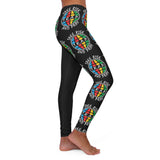 T.R.A.P.1052 Women's Spandex Leggings (AOP)
