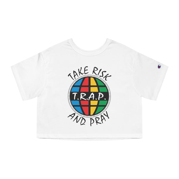 T.R.A.P.1052 Champion Women's Heritage Cropped TEE