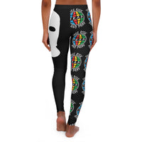 T.R.A.P.1052 Women's Spandex Leggings (AOP)