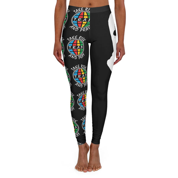 T.R.A.P.1052 Women's Spandex Leggings (AOP)