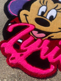 RED BOTTOM MINNIE MOUSE RUG