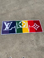 RED BOTTOM LV RUG