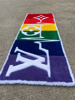 RED BOTTOM LV RUG
