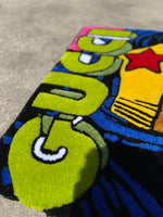 RED BOTTOM WONDER WOMAN RUG